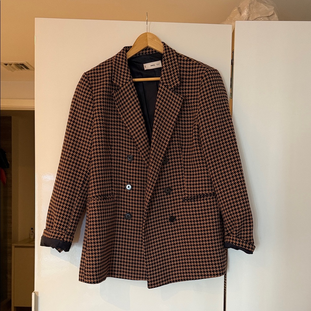 MANGO Double-breasted Blazer